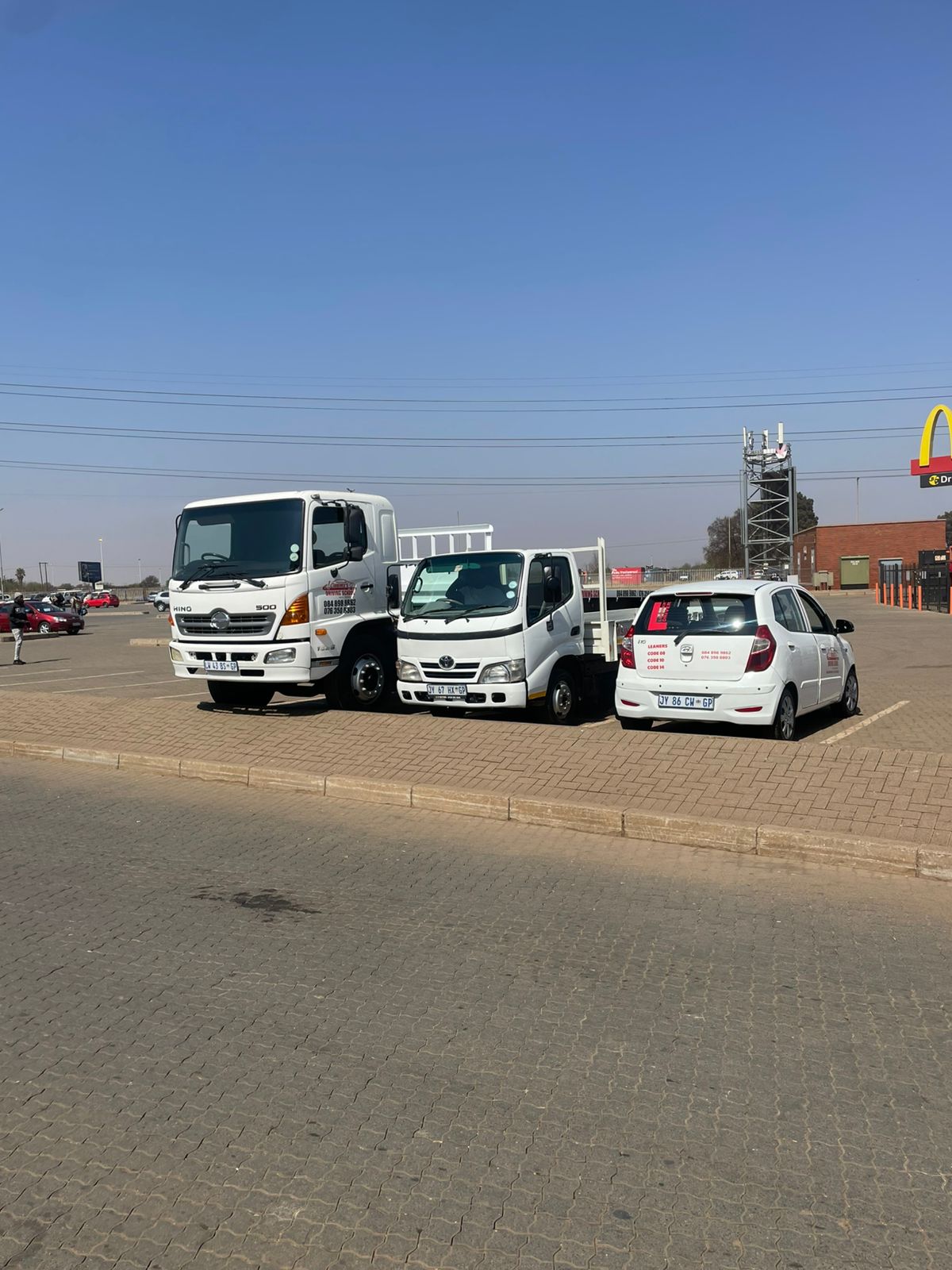 Msihle's Driving School vehicle fleet